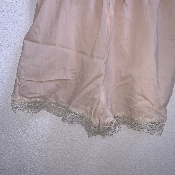 SOLD Kimchi Blue | Nude Lace Trim Romper - Picture 2 of 7